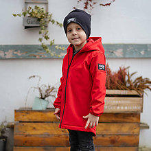 Detské oblečenie - Detská softshell bunda - red - 11560656_