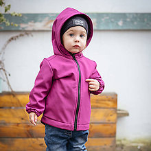 Detské oblečenie - Detská softshell bunda - lollipop - 11560730_