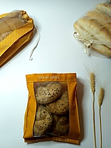 Vrecúško na chlieb a pečivo - horčicové (MINI)