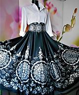 Blúzky a košele - FLORAL FOLK - biela dámska košeľa - 11564819_