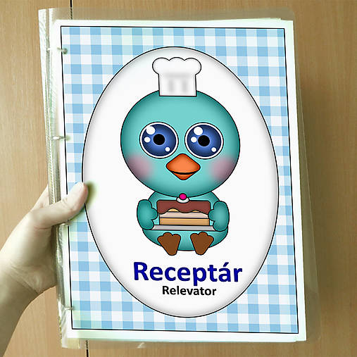 Papiernictvo - Roztomilé zverky - receptár (vtáčik) - 11569347_