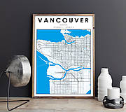 Grafika - Mapa Vancouver - 11575188_