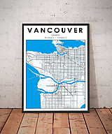 Grafika - Mapa Vancouver - 11575189_