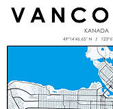 Grafika - Mapa Vancouver - 11575190_