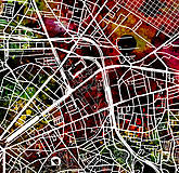 Grafika - Mapa Paríž - 11575256_