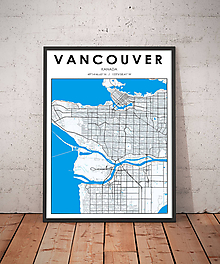 Grafika - Mapa Vancouver - 11575189_