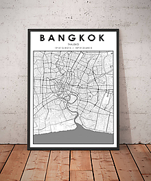 Grafika - Mapa Bangkok - 11575406_
