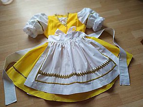 Detské oblečenie - Dievčenská folklórna súprava - 11575761_