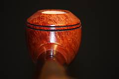 Pánske doplnky - Štýlová fajka z briárového dreva #2002 - 11577144_