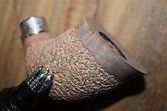 Pánske doplnky - Štýlová fajka z briárového dreva #1902 - 11577279_