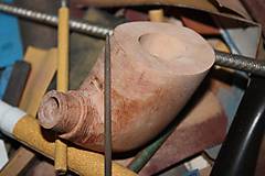 Pánske doplnky - Štýlová fajka z briárového dreva #1902 - 11577288_