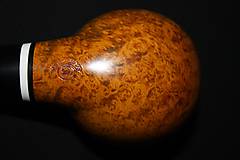 Pánske doplnky - Štýlová fajka z briárového dreva #1819 - 11577415_