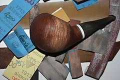 Pánske doplnky - Štýlová fajka z briárového dreva #1819 - 11577421_