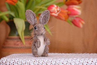 Dekorácie - Malý králiček - 11590920_