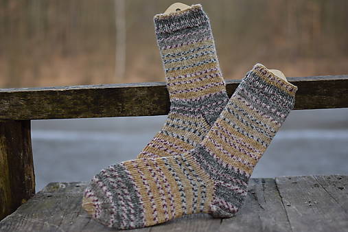  - ponožky s pravej ponožkovej - s kašmírom (v. 38-40) - 11593082_