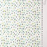Textil - zelené čiarky, 100 % bavlna Francúzsko, šírka 140 cm - 11598940_