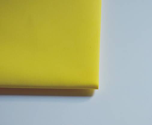 Iný materiál - Penová hmota Foamiran 112 - YELLOW žltá - 11600564_