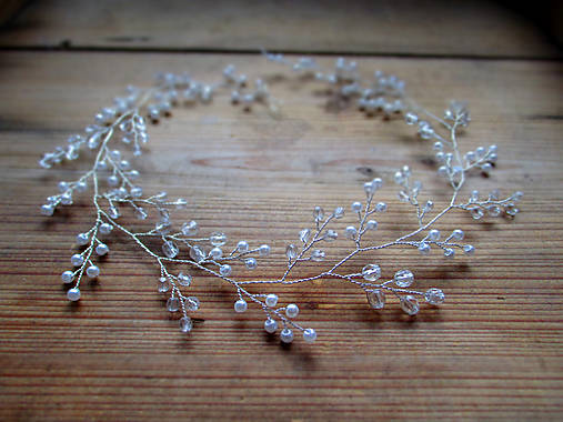 Ozdoby do vlasov - věneček - 11606010_