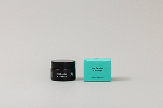 Telová kozmetika - Koriander a šalvia - krémový dezodorant (45g/30ml) - 11618597_