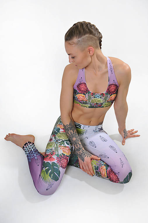 Iné oblečenie - FLOWER POWER športový set - 11620250_