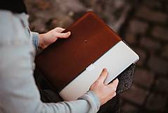 Na notebook - Kožené puzdro na tablet / notebook NOMAD Leather hnedé - 11625586_