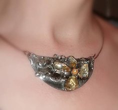 Náhrdelníky - Citrínový náhrdelník - 11628910_