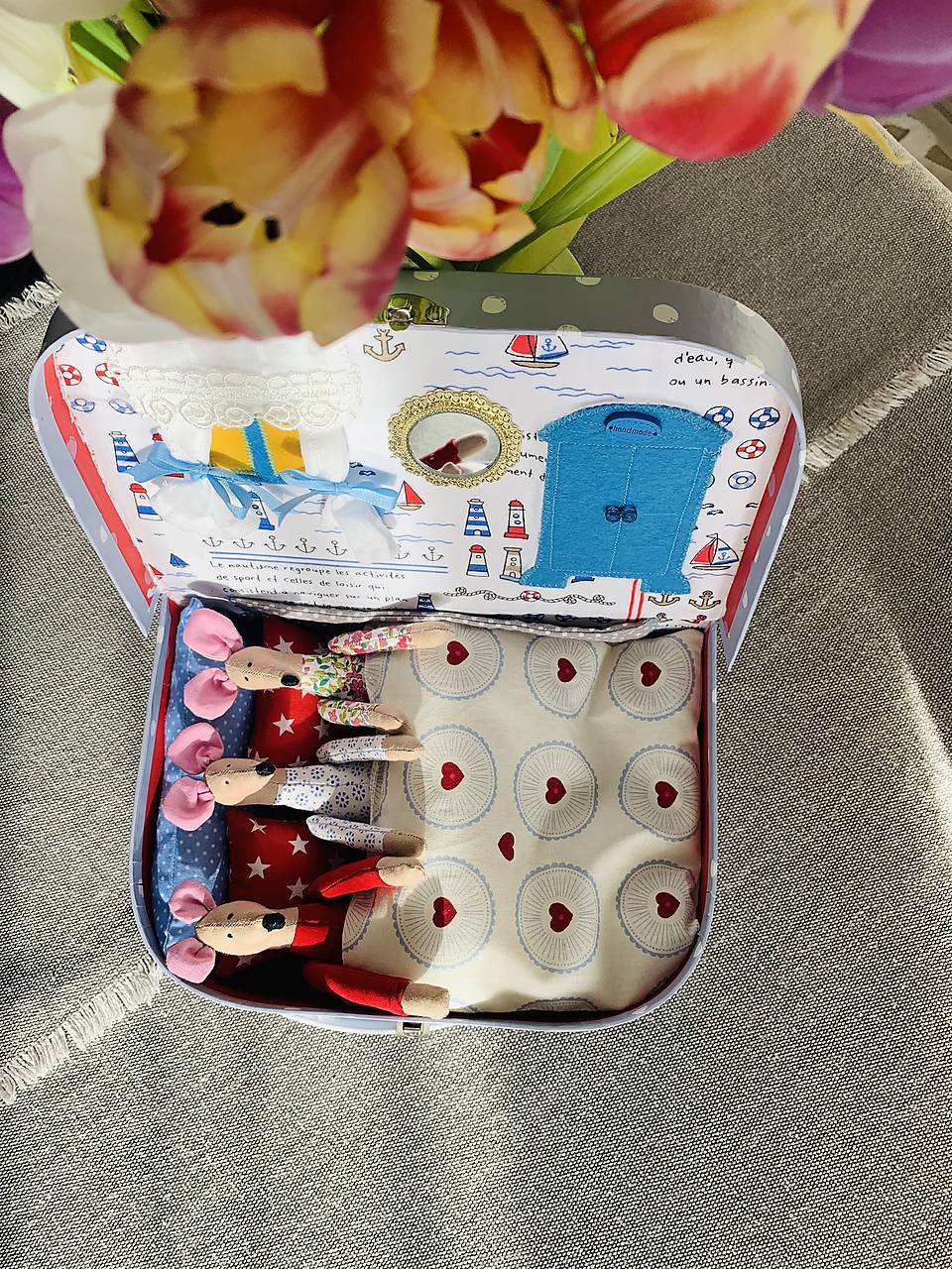 Kufrík pre deti - mackovia