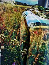 Mikiny - Mikina s nákrčníkom " Lúčne trávy a byliny"  (tričko s krátkym rukávom) - 11633950_