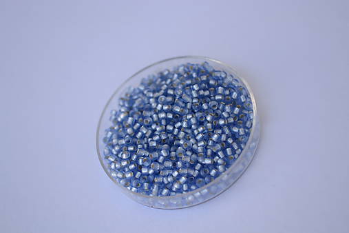  - Toho Silver-Lined Frosted Lt Sapphire 11/o, 25+5g - 11635688_