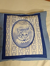 Úžitkový textil - Vankúš s portrétom mačičky - 11640109_