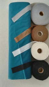 Textil - VLNIENKA výroba na mieru 100 % bavlna návliečky 150 x 200 cm PETROL blue - 11644850_