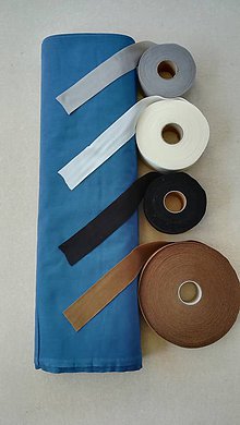 Textil - VLNIENKA výroba na mieru 100 % bavlna návliečky 150 x 200 cm INDIGO  modrá - 11644585_