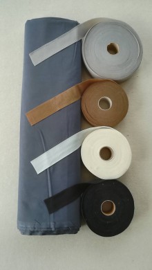 Textil - VLNIENKA výroba na mieru 100 % bavlna návliečky 150 x 200 cm ANTRACIT šedo čierna - 11644903_