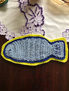 Úžitkový textil - Podávame ryby - 11645942_
