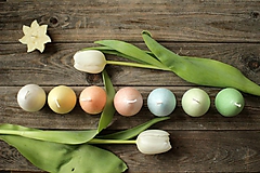 Dekorácie - Veľkonočné vajíčka - maxi sada, farby na želanie - 11651792_