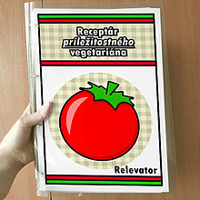 Papiernictvo - Receptár príležitostného vegetariána (paradajka) - 11650379_