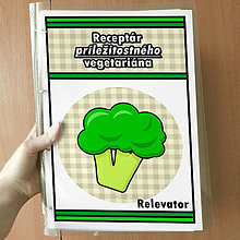 Papiernictvo - Receptár príležitostného vegetariána (brokolica) - 11650381_