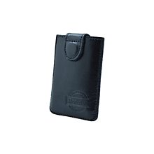 Peňaženky - Kožený obal na karty s RFID ochranou čierny - 11653408_