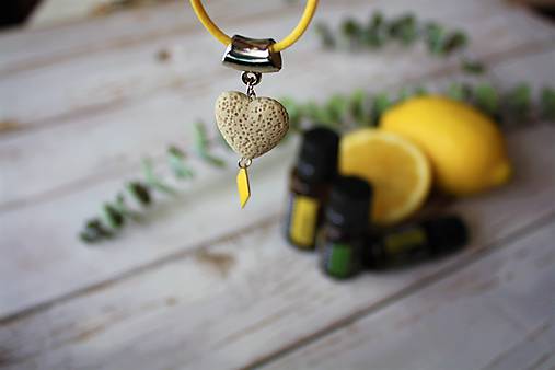 AROMA náhrdelník s lávovými kameňmi - LIA