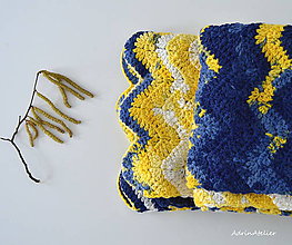 Úžitkový textil - deka - scandinavian style - 11653175_