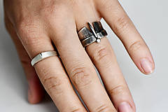 Prstene - Originální stříbrný prsten Soren - 11653272_