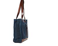 Veľké tašky - Modrá veľka taška - 11662259_
