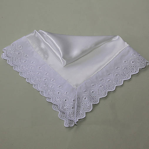 Šatka do vyberacej misy na vykrúcanku/redový tanec - saténová,bavlnená