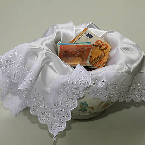 Šatka do vyberacej misy na vykrúcanku/redový tanec - saténová,bavlnená