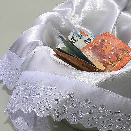 Šatka do vyberacej misy na vykrúcanku/redový tanec - saténová,bavlnená