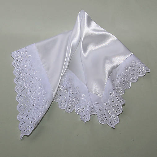 Šatka do vyberacej misy na vykrúcanku/redový tanec - saténová,bavlnená