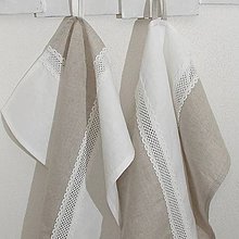 Úžitkový textil - LUCIEN - ľanové utierky - 40x60 - 11659430_