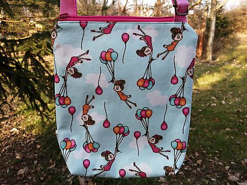 Kabelky - Dievčatko  (S balónmi) - 11669208_