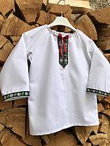 Detské oblečenie - Folklórna košielka Jurko - 11672697_