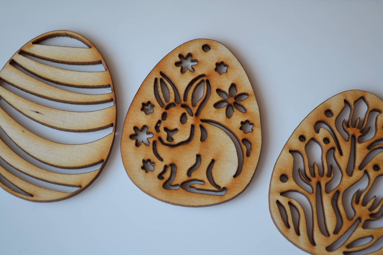 Veľkonočné drevené dekorácie (Veľkonočné vajce 2)